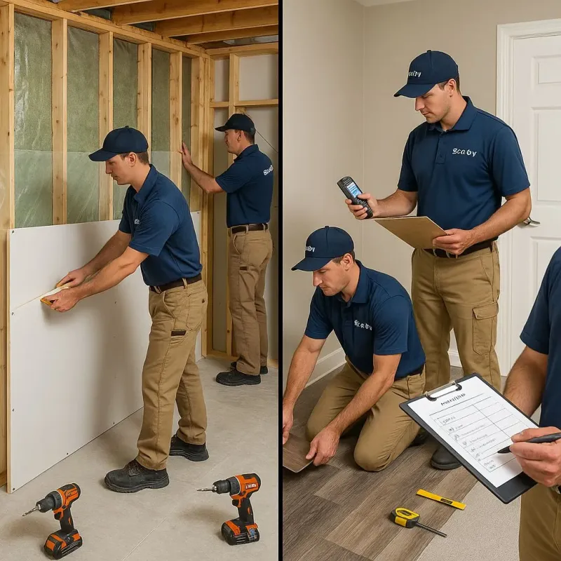 Repairs and Reconstruction process in Lynnwood, WA